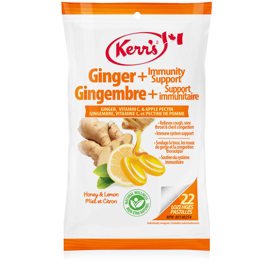 Ginger + Immunity Support Lozenges 22 Count