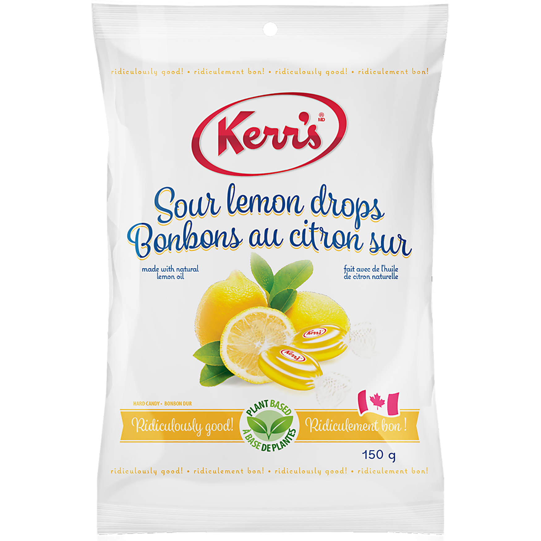Sour Lemon Drops 150g