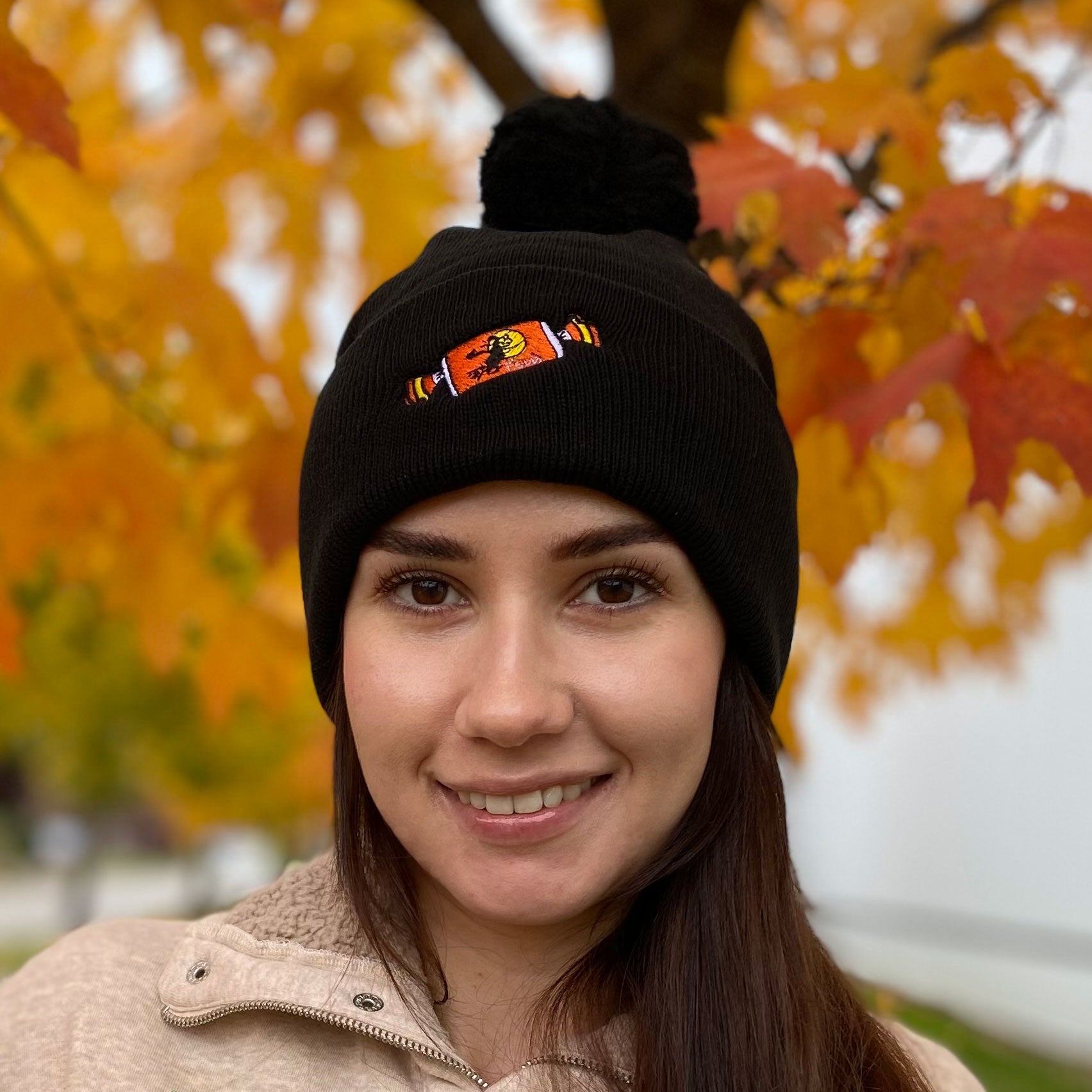 Kerr's Molasses Kiss Pom Hat