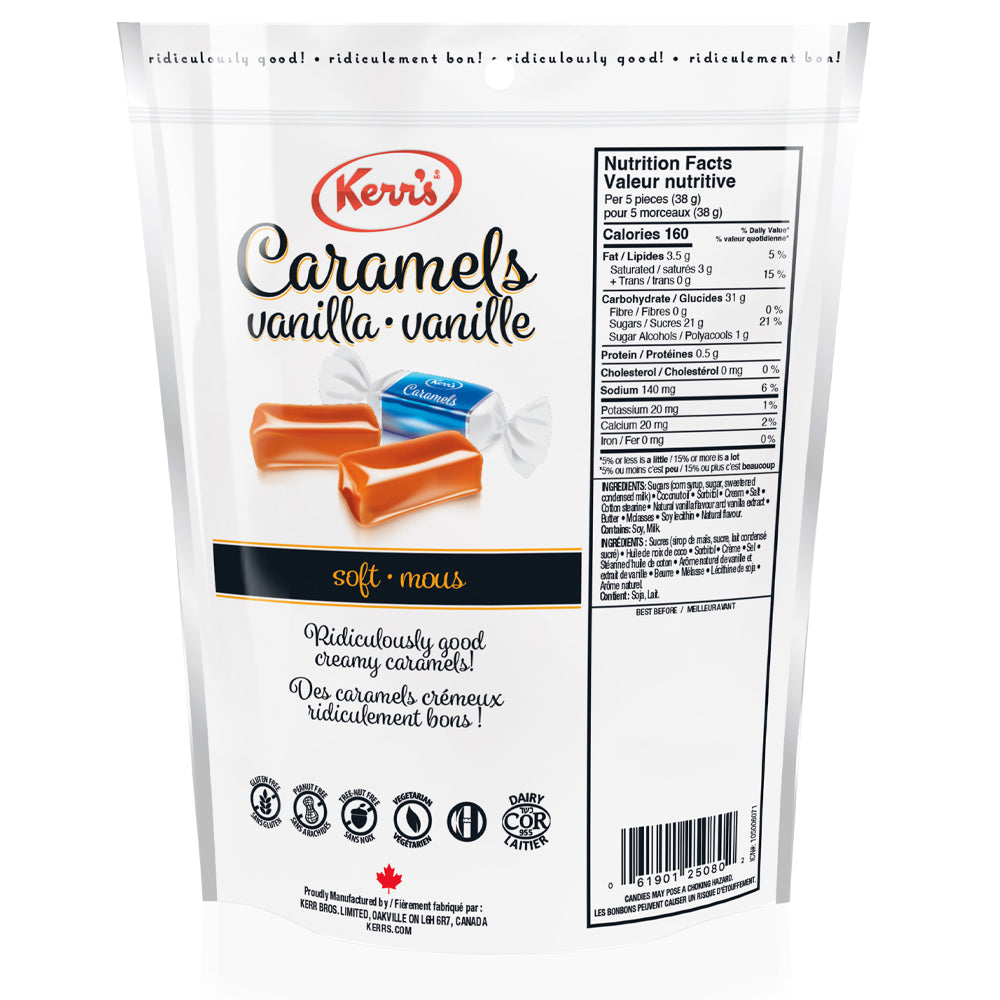 Kerr's Vanilla Caramels – Kerr's Candy