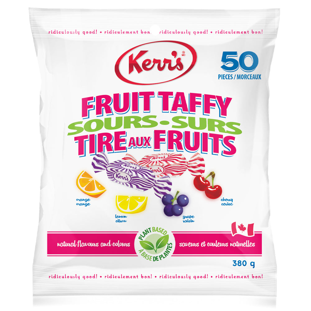 Kerr's Plant-Based Fruit Taffy SOURS – Kerr's Candy