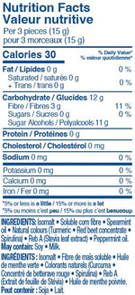 No Sugar Added Striped Mints with Stevia