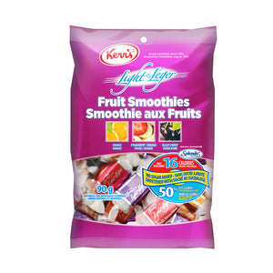 Kerr's fruit smoothies chews taffy light no sugar added