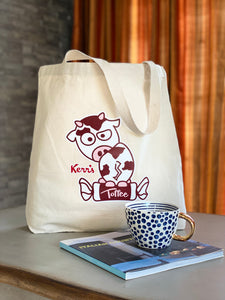 COTTON TOTE - Toffee Cow