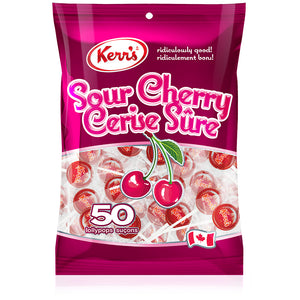 Sour Cherry Pops 50ct